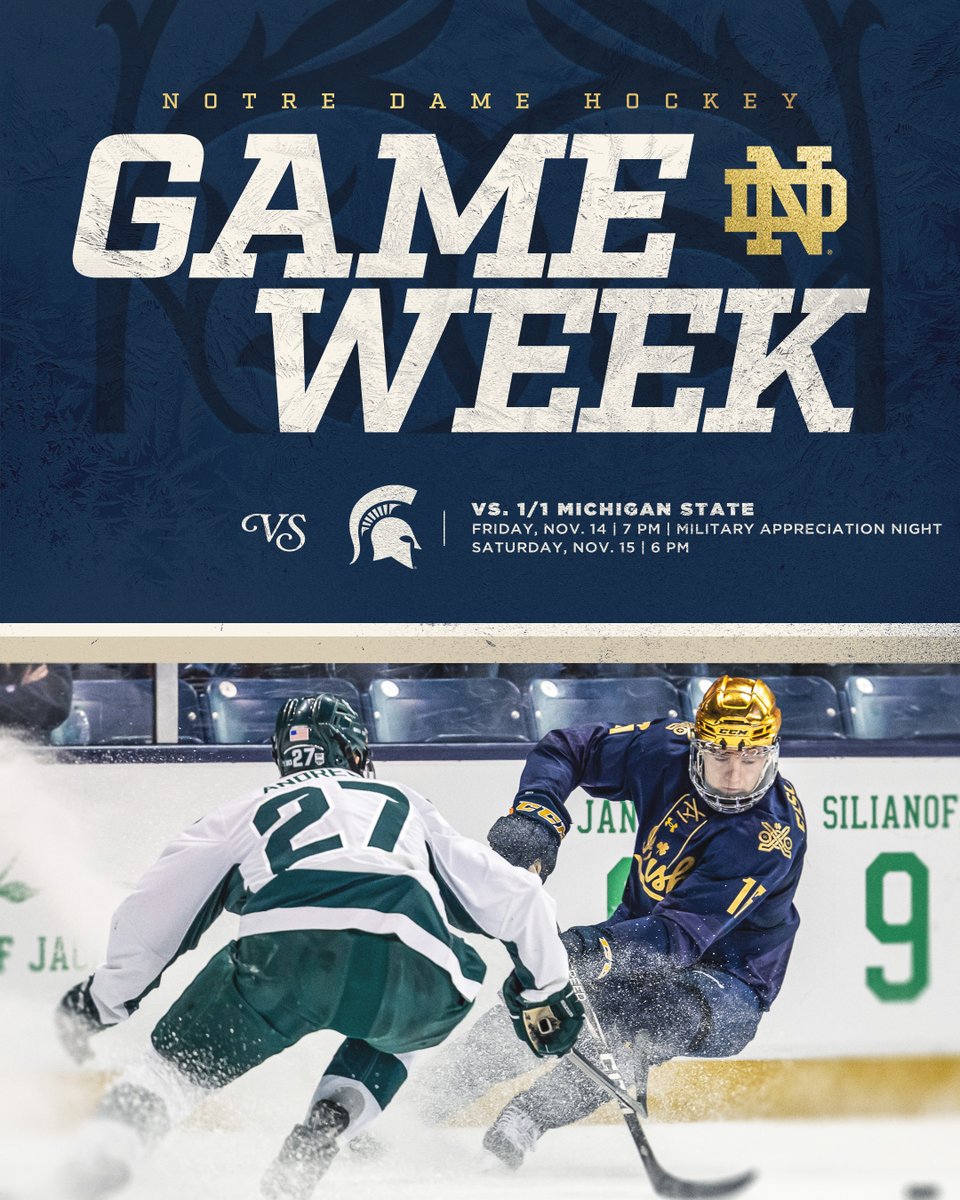 Notre Dame Hockey tweet media