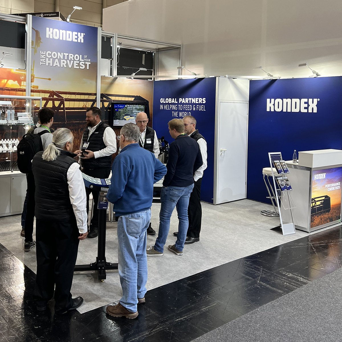 It's been an amazing few days at <a href="/AGRITECHNICA/">AGRITECHNICA</a>! As Day 3 kicks off in Hanover, Germany, we're eager and grateful for the opportunity to talk about maximizing efficiency and output with Kondex's performance harvest products. 🌾

👉 Find us in Hall 2, Stand C09