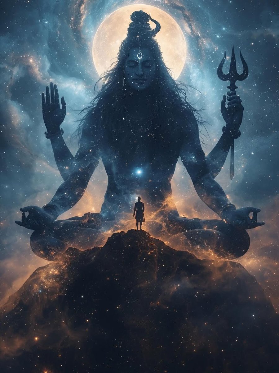 immortaldharma's tweet photo. Shiv is silence Shiv is sound... https://t.co/Q4PAzW3DcS
