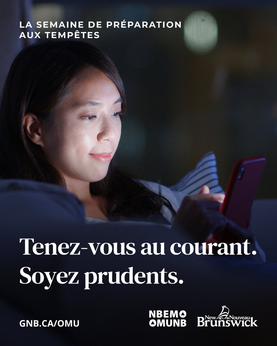 Préparez-vous à affronter la tempête ! Du 9 au 15 novembre, c'est la Semaine de préparation aux tempêtes. Assurez la sécurité de votre famille en vous préparant aux phénomènes météorologiques violents. Connaissez les risques, établissez un plan et créez une trousse d'urgence.