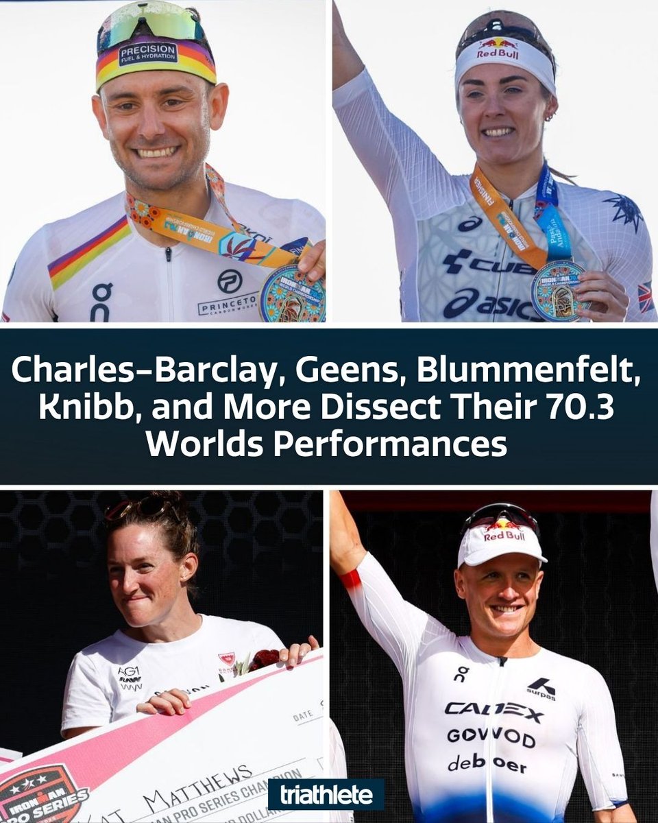 With a new venue in Spain and a roster of top athletes battling it out, this weekend’s Ironman 70.3 World Championship professional races didn’t fail to deliver.

We caught up with the top pros after the race to learn how the championships played out. bit.ly/4hXZmzQ