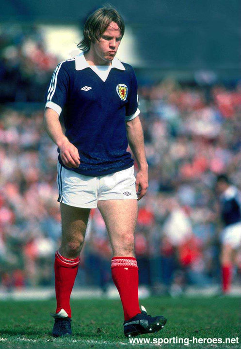 davstu11's tweet image. Player #30 of the 80s. 16th May 1981 and Scotland lose 2-0 to Wales at the Vetch Field. Making his first and final appearance of the decade was Arthur Graham of Leeds United. Arthur made 11 appearances altogether.