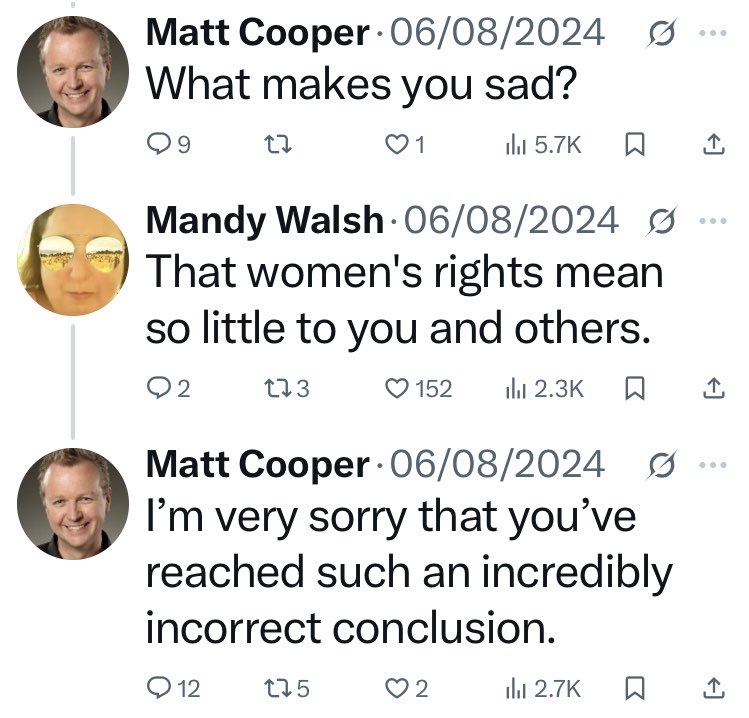 There wasn’t much sympathy from the men in Ireland for the female boxers who were forced to compete against men in Olympics Female Boxing. 

Notable was <a href="/cooper_m/">Matt Cooper</a> and <a href="/LeoVaradkar/">Leo Varadkar</a> 

Thankfully there were better men who campaigned for fairness &amp; safety in women’s sports.