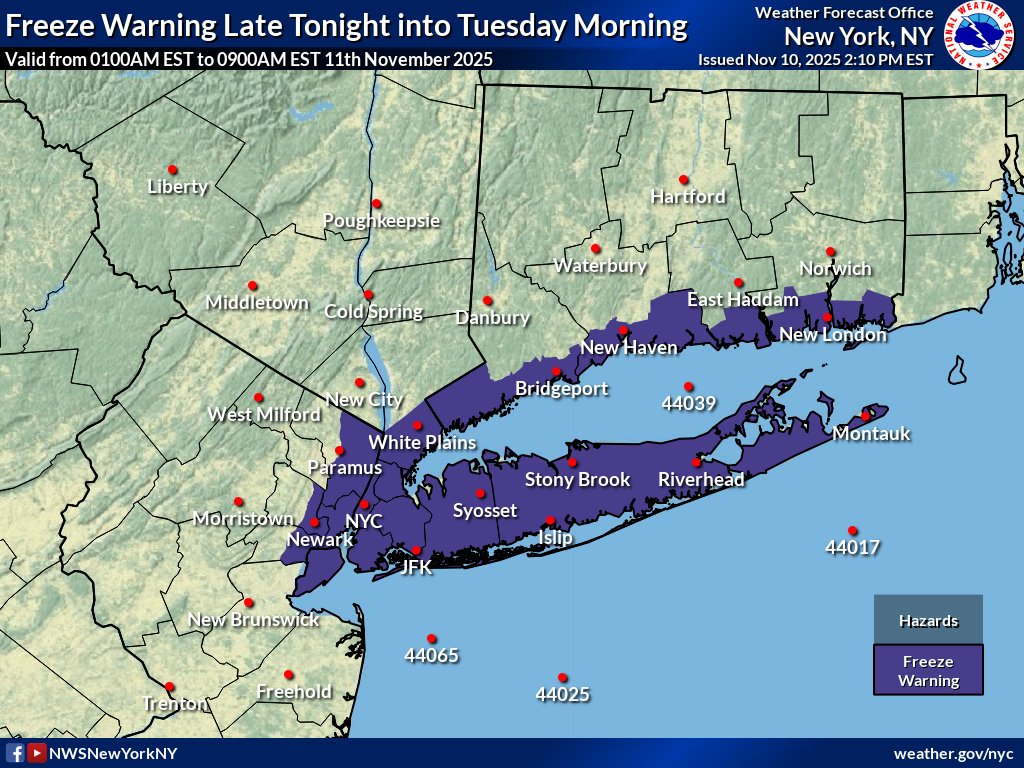 NWS New York NY tweet media