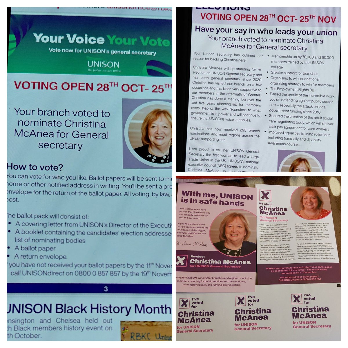 Sonya UNISON tweet media