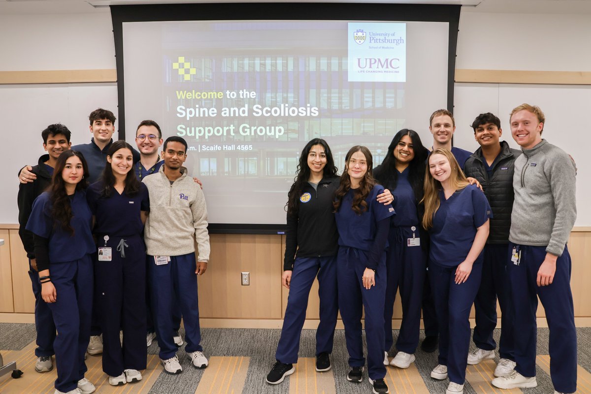 An inspiring evening at our Spine &amp; Scoliosis Support Group! <a href="/PittNeurosurg/">Pitt Neurosurgery</a> <a href="/UPMCPhysicianEd/">UPMC Physician Resources</a> 

Dr. Christopher Standaert shared practical strategies for living well with spine conditions. Together with our support group community, we're focusing on what truly matters: staying