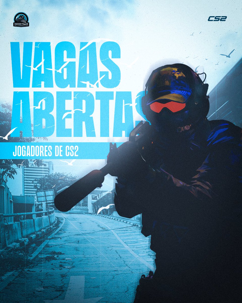 🔎 BUSCAMOS PLAYERS 🔎

Modalidade: CS2 

Pré-requisitos:
• Ter até 21 anos.
• Nível 20 GC, 10 FACEIT.
• Ter comprometimento e respeito.

Entre em contato via DM 📩

Vem fazer parte do bonde! #GOST 🩵