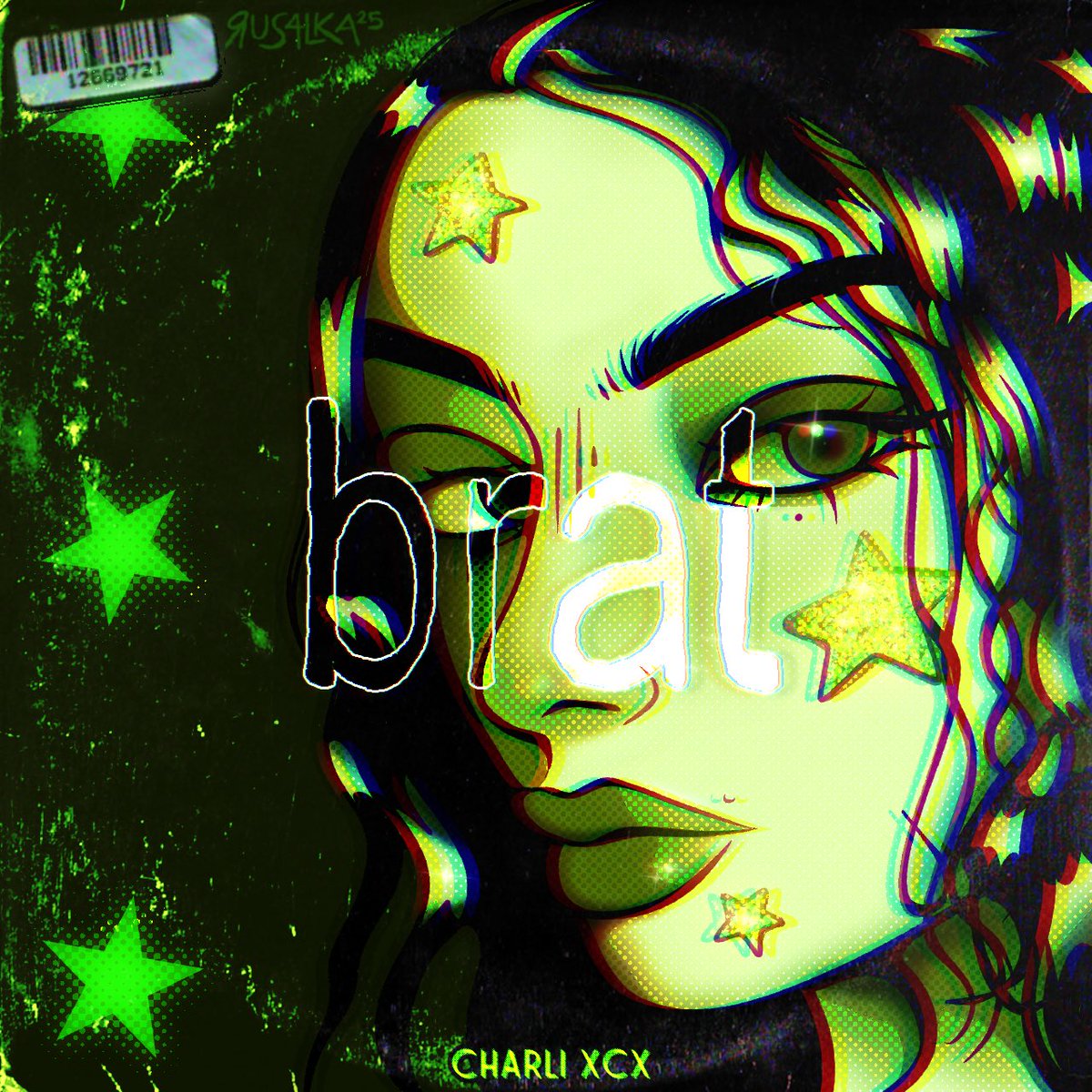 ⭐️ BRAT SUMMER is 4ever ⭐️

ℜ𝔢𝔡𝔯𝔞𝔴 𝔬𝔣 𝔱𝔥𝔢 𝔞𝔩𝔟𝔲𝔪 𝔠𝔬𝔳𝔢𝔯 𝔬𝔣 ✨ brat ✨ 𝓫𝔂 Charli XCX
#csp #charlixcx #brat #redraw #dtiys