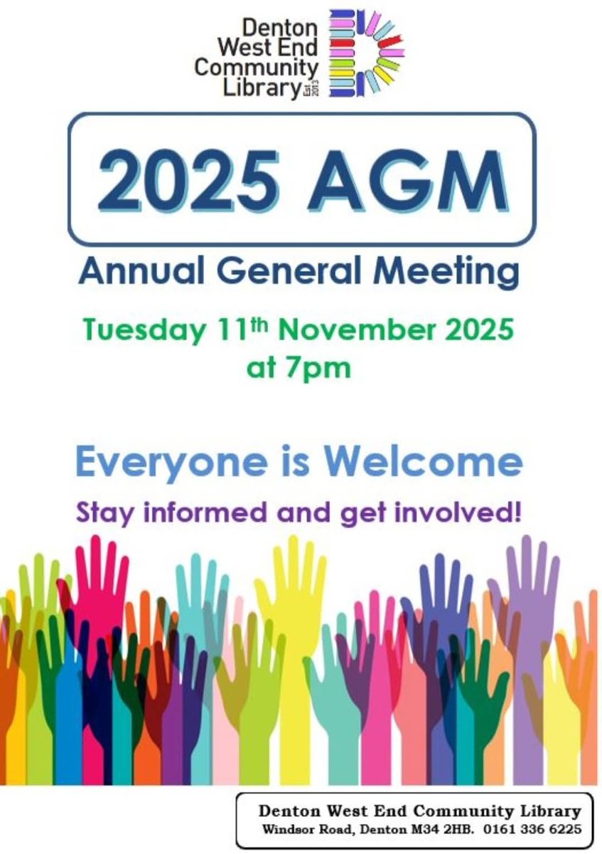 Denton West End Community Library tweet media