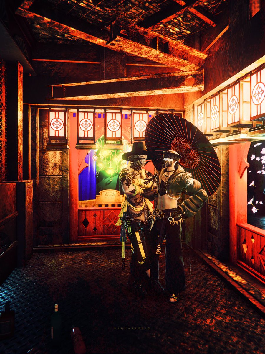 ₊  : ･ﾟ🥡♡ 
( ´ ˘`)੭(´▾`)

#FF14┊#NYOKAst