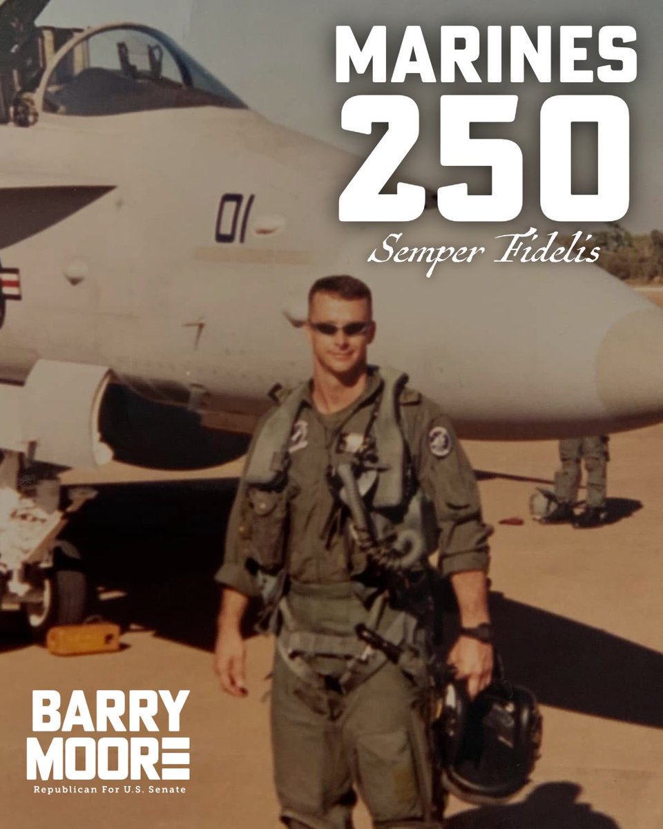 Happy 250th birthday, <a href="/USMC/">U.S. Marines</a>!

Celebrating my brother Lt. Colonel Otis Moore, USMC (Ret.)’s service today, as well as all of the brave men and women of the USMC. Semper Fi! 🇺🇸