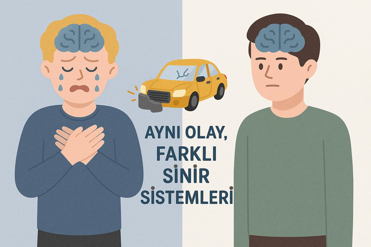 Aynı olayı herkes aynı şekilde yaşamaz.
Birine göre “aşırı” olan bir tepki, bir diğeri için geçmişin kabuk bağlamış yarasının yeniden kanaması olabilir.

Kimi bir kazadan sonra günlerce gözyaşı döker,
kimi de sırtındaki görünmez yükle sessizce yoluna devam eder. İkisinin yolu da