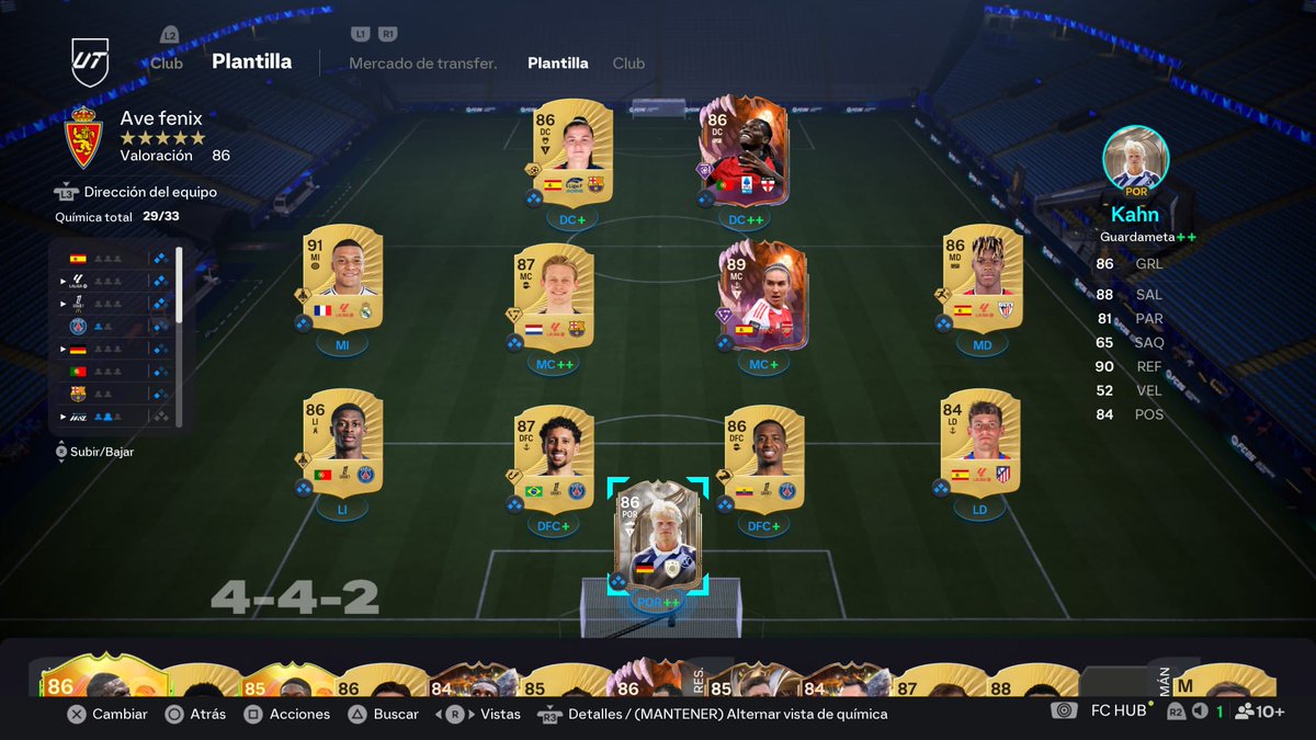 15-0, después de jugar 3 semanas con intransferibles se ha notado jugar con Mbappe y Leao Scream. 
Eso sí les he perdido más monedas en 1 día de lo que he sacado con el rango 1 de fut champs. 
442 ball que con la 451 me duermo jugando