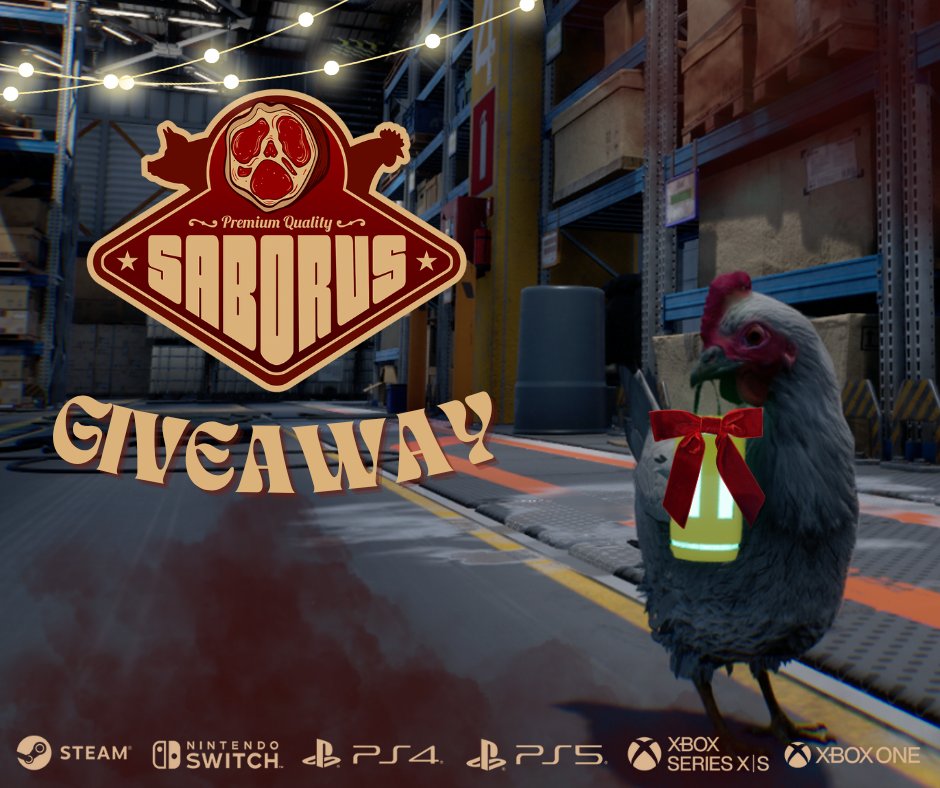 🐔 On November 20, you’ll step into the feathers of a chicken in Saborus! But since we’ve got a bit more freedom than our poor chicken friend... how about a giveaway? 

To join:
💚 Like &amp; RT this post
🎥 Comment with your favorite chicken gif!

Good luck everyone!

And don't
