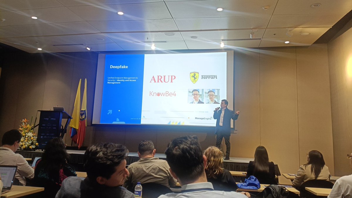 LuisaMedinaTIC's tweet image. 25 millones de dólares perdidos por un ataque Deepfake #embdata tech 2025