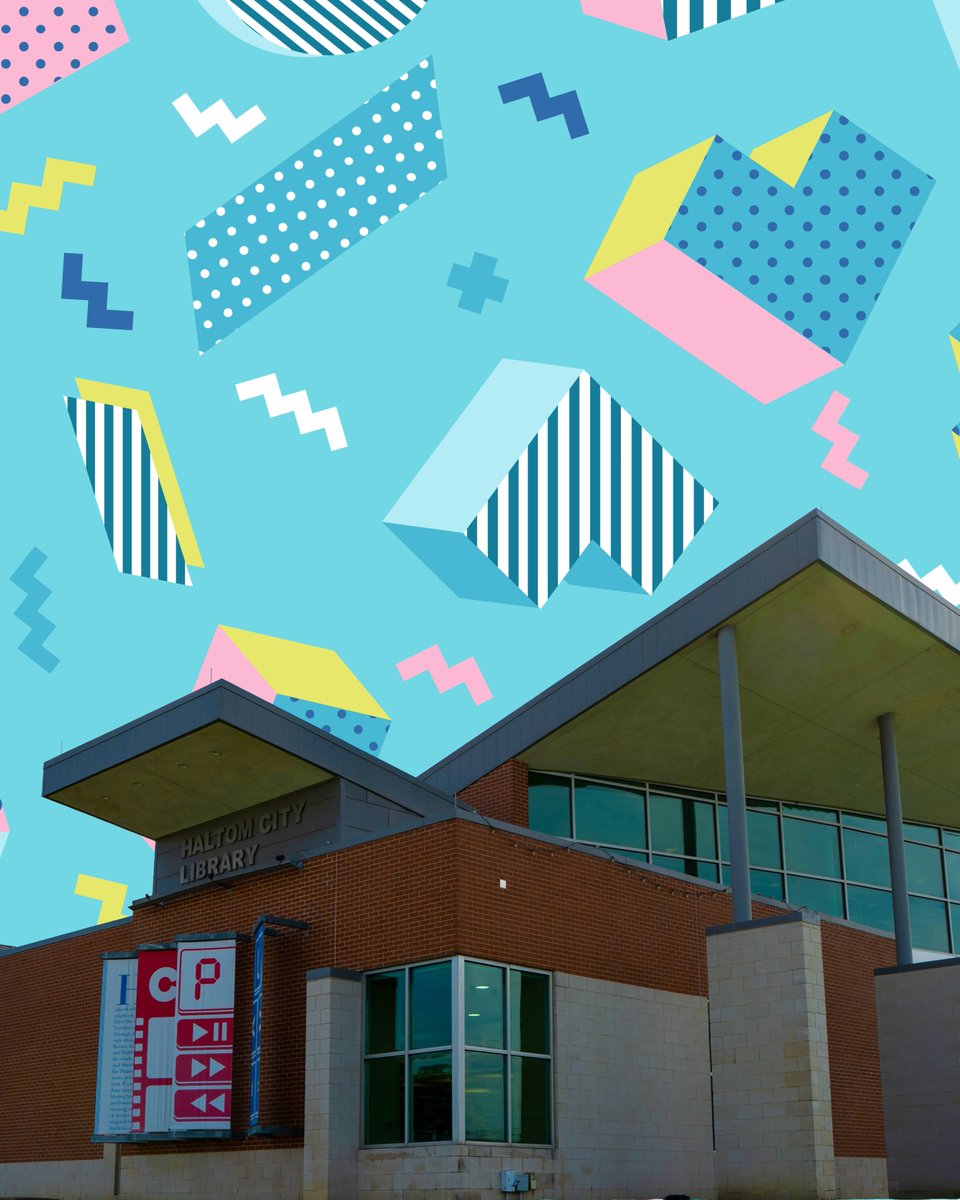 haltomcity's tweet image. Love the '90s? 🎶 📼 The Haltom City Public Library is hosting a '90s Night for adults (18+ only)! Join us tomorrow for trivia, music, crafts, snacks, and more. Wear your favorite '90s trend!  
Register at: ticketleap.events/events/haltomc…  
#HaltomCity #90sNight #ThrowbackFun