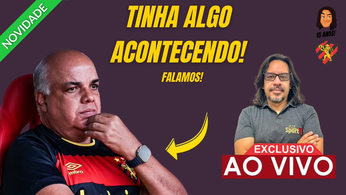 [YURI VAI SAIR?] TINHA ALGO ACONTECENDO! FALAMOS HOJE! youtube.com/live/8R9HXqQQ2… via <a href="/YouTube/">YouTube</a>