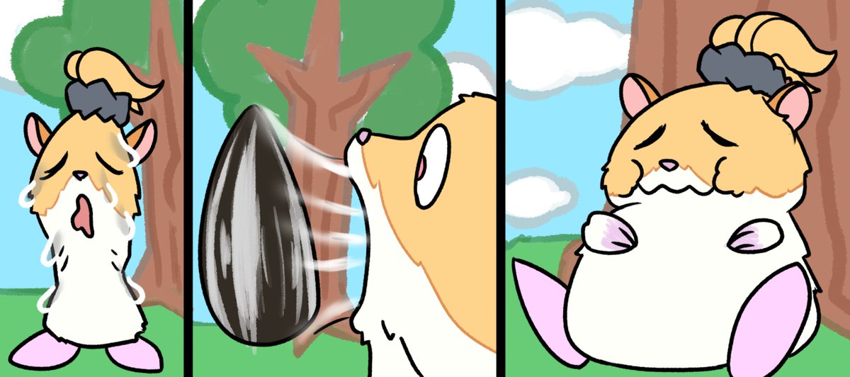 All that running burnt through many calories.