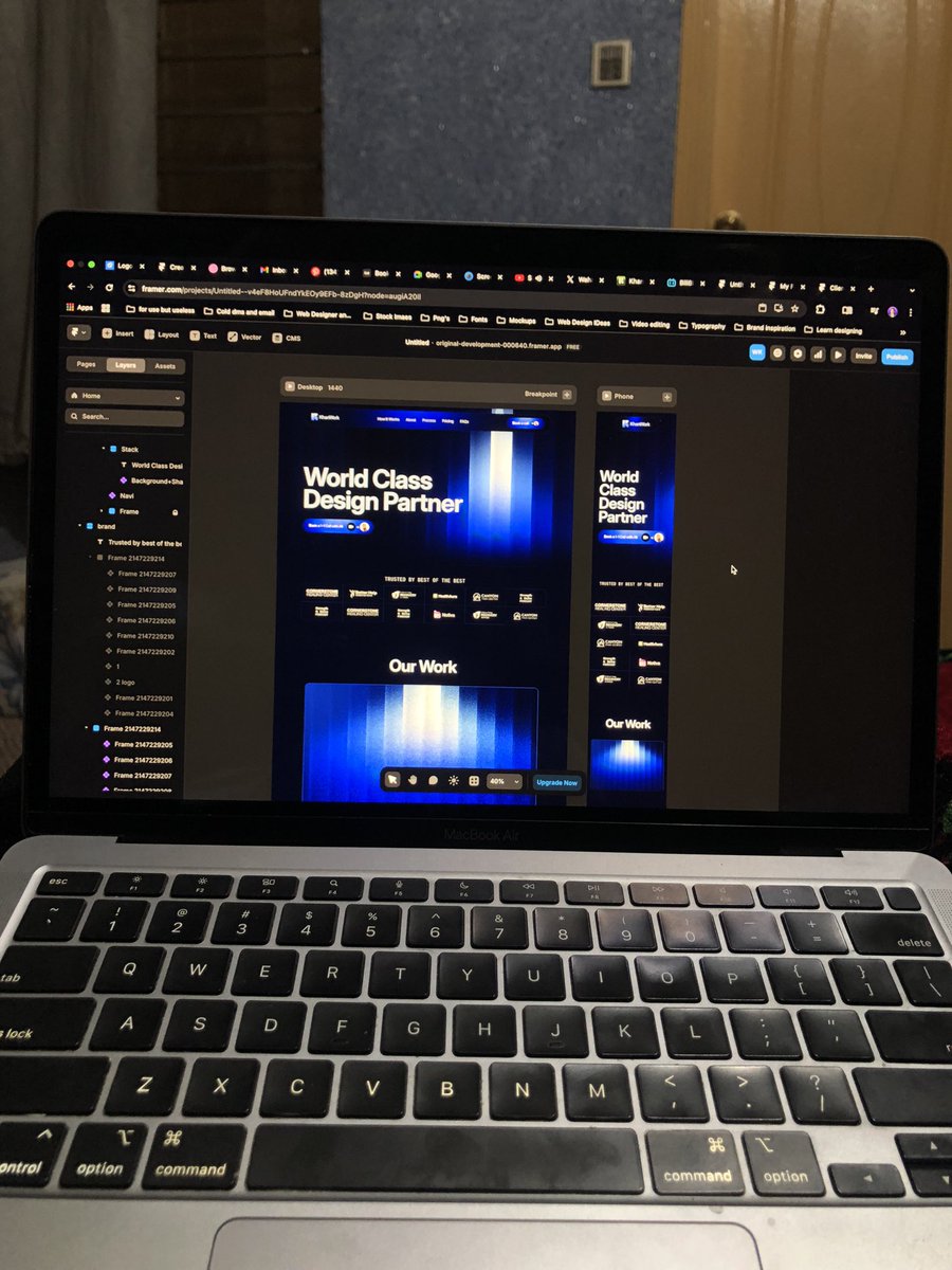 Wahaj_Designer's tweet image. While the world sleeps, I build.