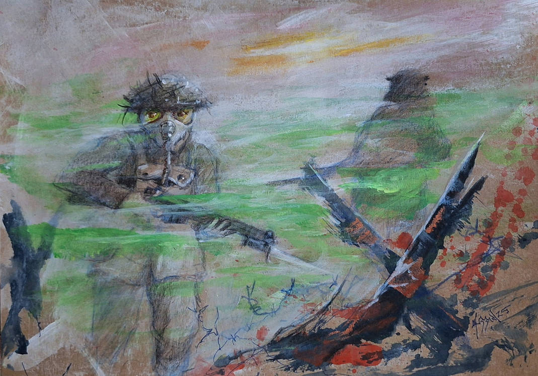 Chlorine Kraut
WW1 military art drawing 
blacksun13r.bigcartel.com/product/chlori…
#MondayVibes