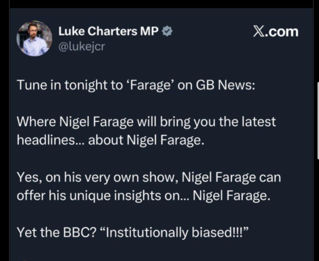 <a href="/Nigel_Farage/">Nigel Farage MP</a> You want to talk about bias?