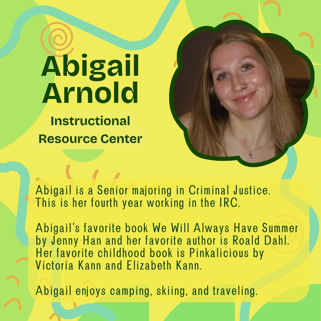 ConnLibrary's tweet image. 🛠️🎓 IRC Spotlight: Meet the Makers Behind the Desk!
Say hello to Jordan, Abigail &amp;amp; Jessica — and learn what they enjoy when they are not helping you!
💬 Drop a comment to thank them or share your favorite IRC service!
#StudentWorkers #ConnLibrary #WayneStateCollege