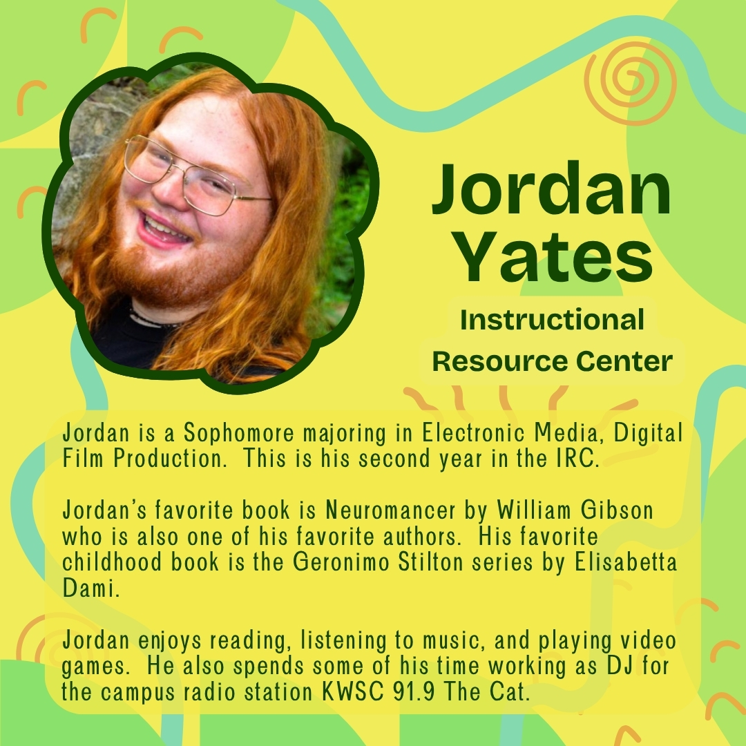 ConnLibrary's tweet image. 🛠️🎓 IRC Spotlight: Meet the Makers Behind the Desk!
Say hello to Jordan, Abigail &amp;amp; Jessica — and learn what they enjoy when they are not helping you!
💬 Drop a comment to thank them or share your favorite IRC service!
#StudentWorkers #ConnLibrary #WayneStateCollege