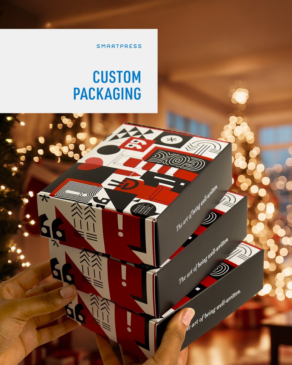 Milk and cookies are a holiday classic. But your products and branded packaging? Now, that’s some holiday magic ✨ Print your own merry mailers 🎁 ow.ly/10j350Xprus
#CreateBrilliantPrint #CustomPackaging #ProductBoxes