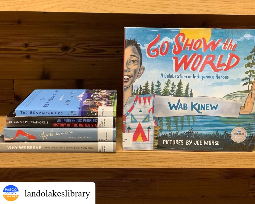 #repost @landolakeslibrary November is Native American Heritage month! Check out a book from the library to learn more about the culture and traditions!