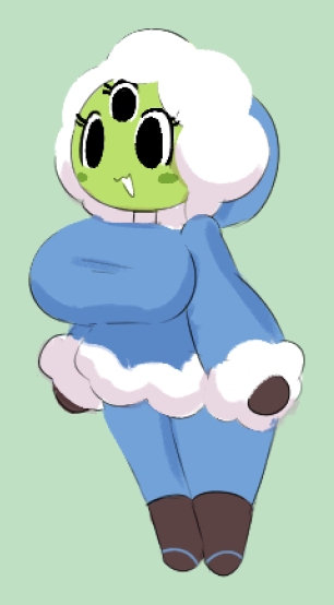 doodled my peak character..!