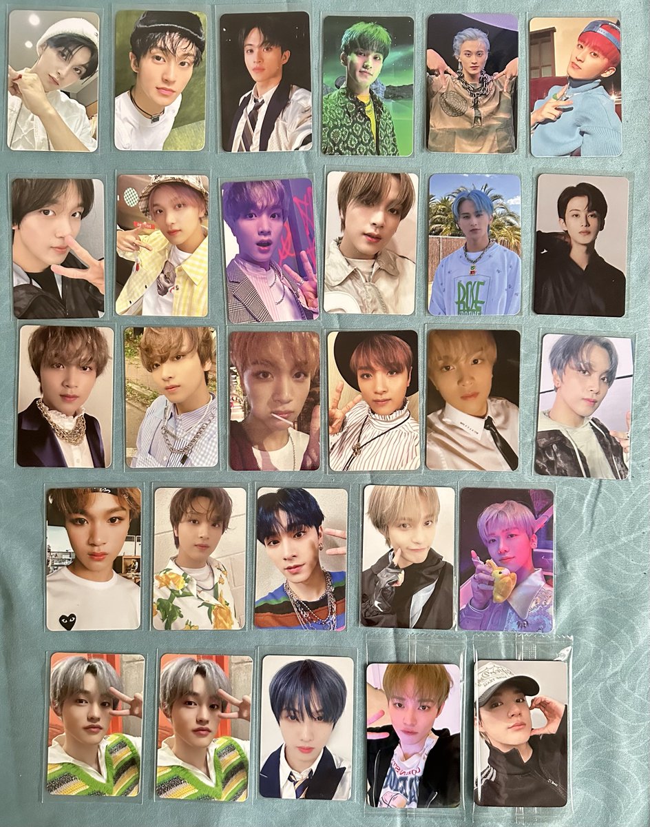 wts lfb ph

nct photocards - 100 php each

mark haechan xiaojun yangyang jaemin chenle jisung jeno