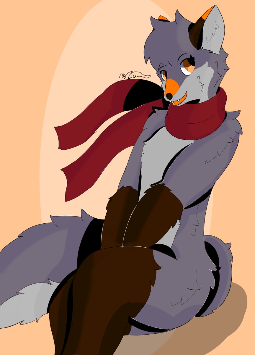 Old design of my fox sona