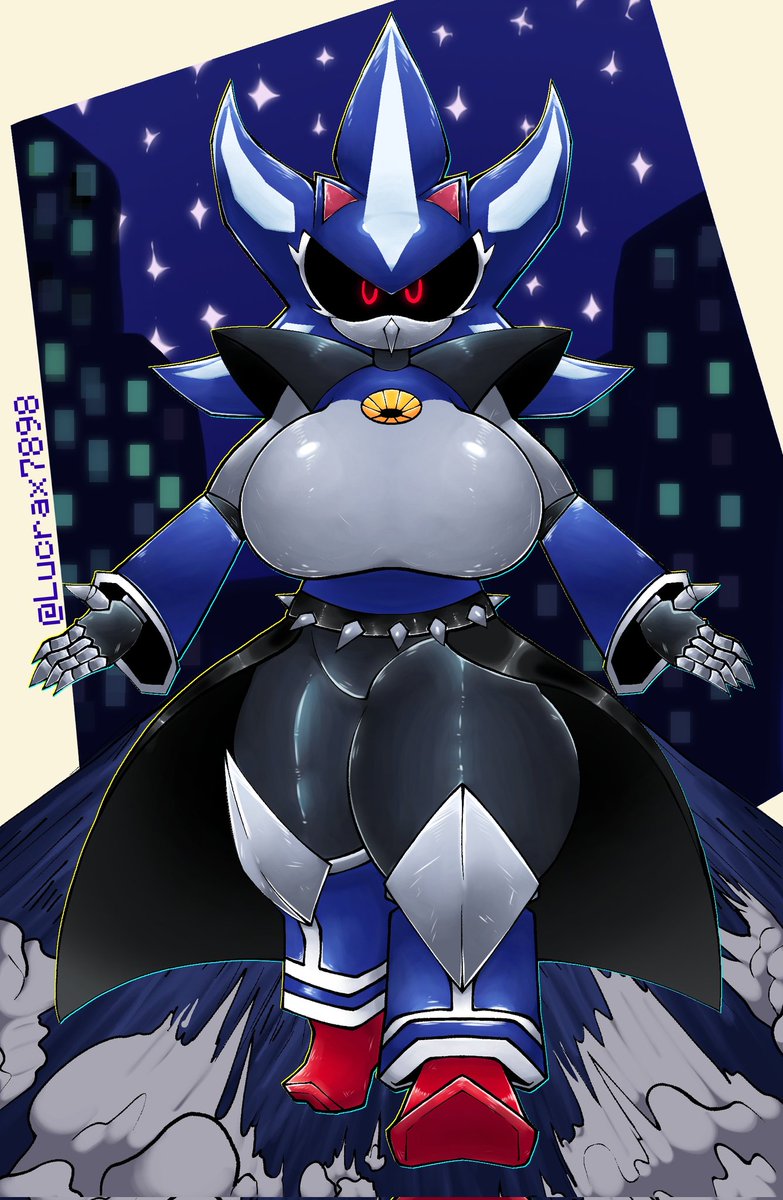 lucrax7898's tweet photo. Fem Neo Metal Sonic arrives https://t.co/yHI38JCEDu