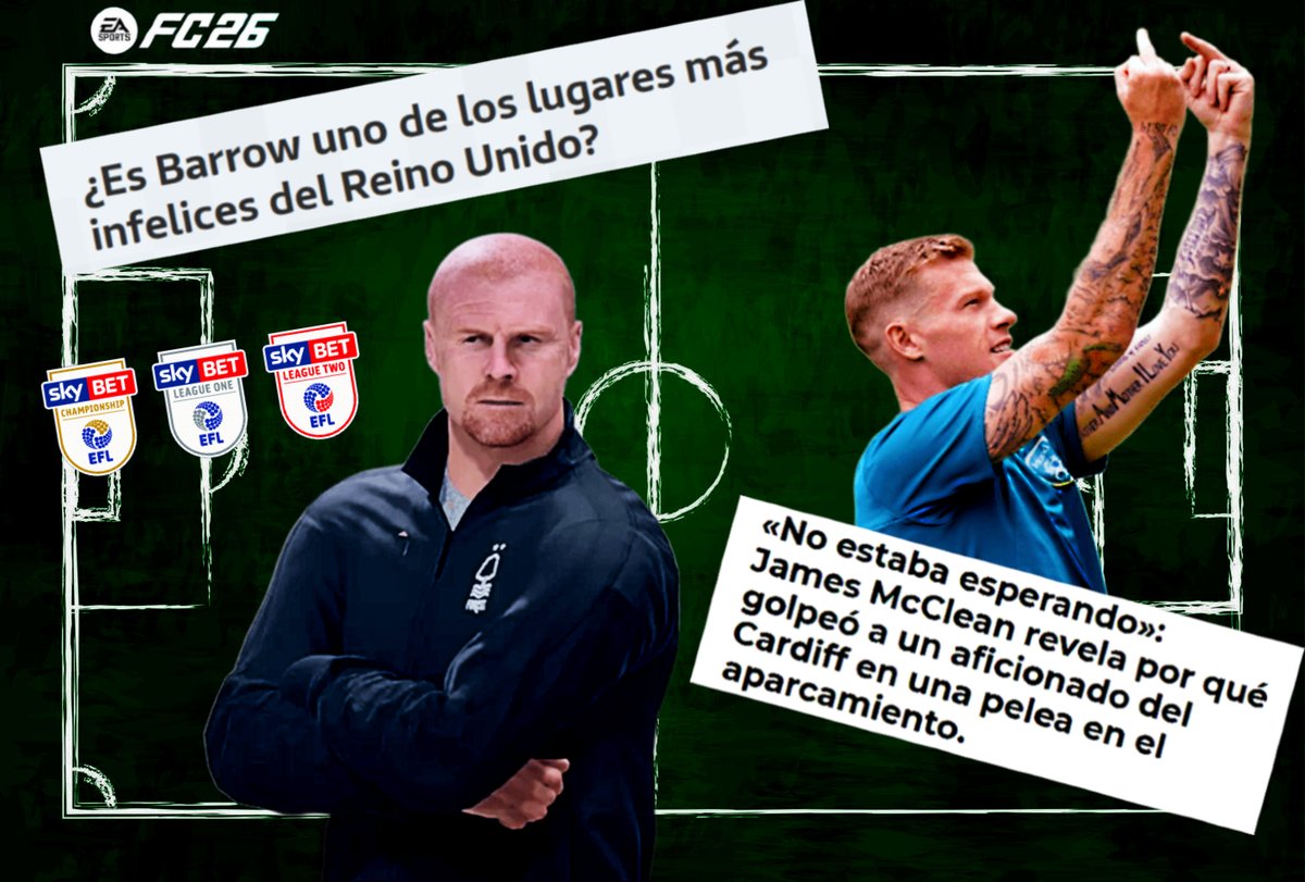 🎮🏴󠁧󠁢󠁥󠁮󠁧󠁿𝐈𝐃𝐄𝐀𝐒 𝐏𝐀𝐑𝐀 𝐌𝐎𝐃𝐎 𝐂𝐀𝐑𝐑𝐄𝐑𝐀 𝐄𝐍 𝐄𝐋 𝐄𝐀 𝐅𝐂 𝟐𝟔

Aquí hablamos de fútbol inglés, así que te daré ideas originales para empezar un modo carrera en Inglaterra.

Narrativas, clubes tradicionales, entrenadores carismáticos, filosofías...

VAMOS CON EL HILO!🧵