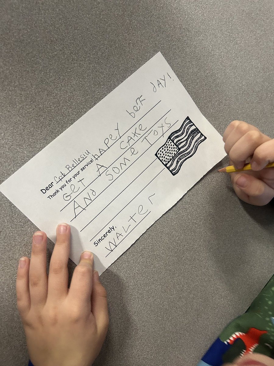 Cpl Costello gave a presentation about Veterans Day during Aftercare. As an active reservist for the United States Marine Corps she spoke about the many ways our armed services keep us safe. Today, and every day, we thank veterans for their service to our country.❤️🇺🇸 <a href="/DocPalton/">Doc Palton</a>