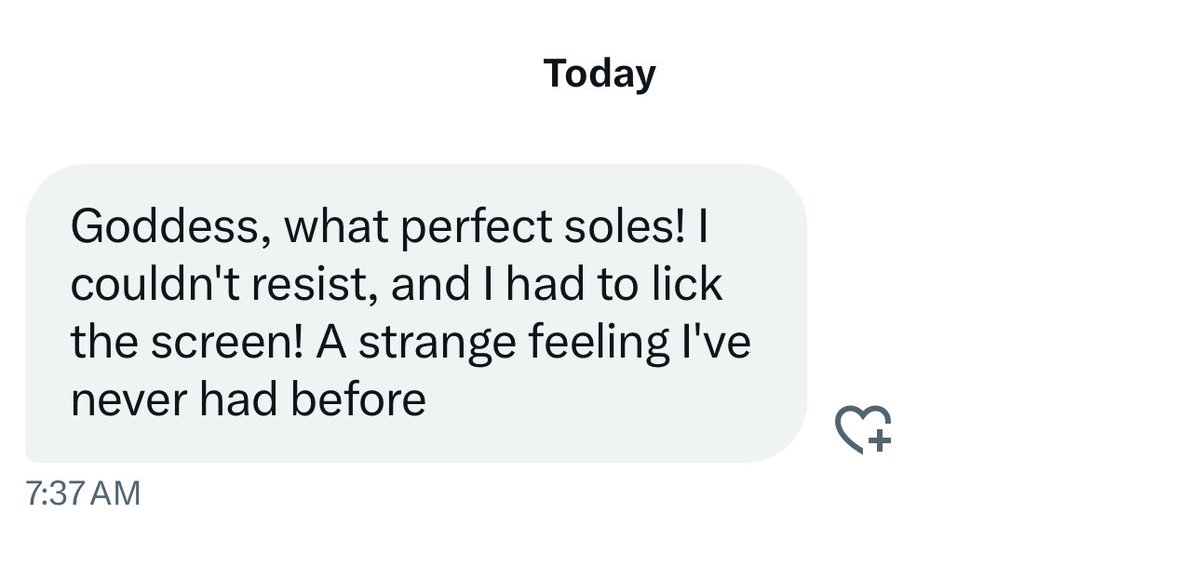 Can’t blame you… but your screen doesn’t taste nearly as good as my feet