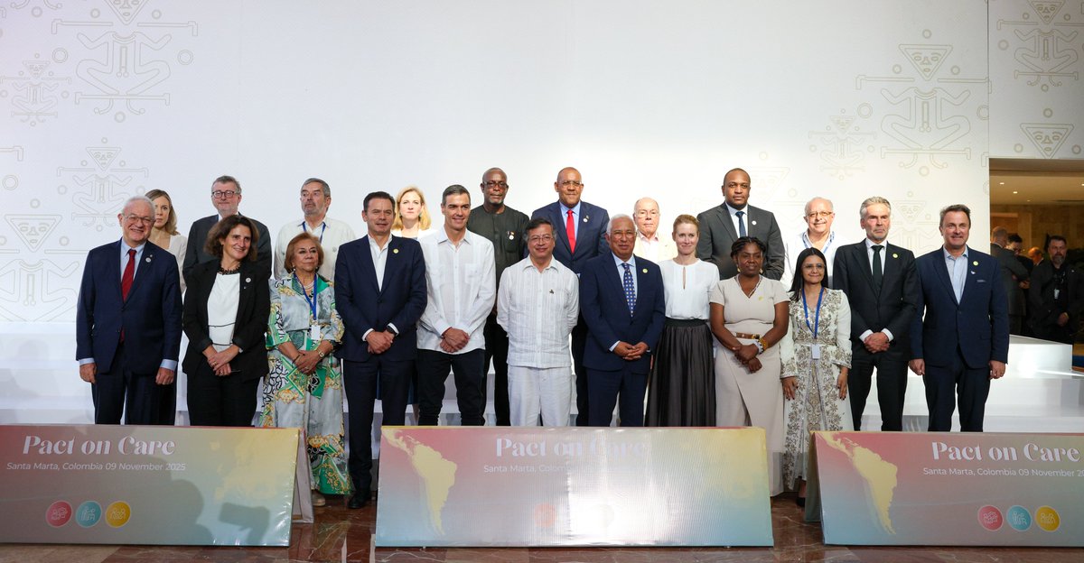 📢 Strengthening care systems across the European Union and Latin America and the Caribbean.
The European Union 🇪🇺 and sixteen countries from Latin America and the Caribbean 🌎 have launched the Bi-regional Pact on Care, a cooperation framework that places people’s well-being,