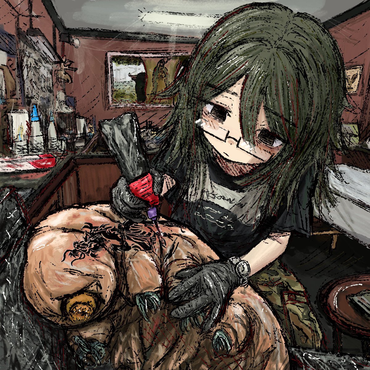 Bubba (๑•́ ₃ •̀๑) tweet media