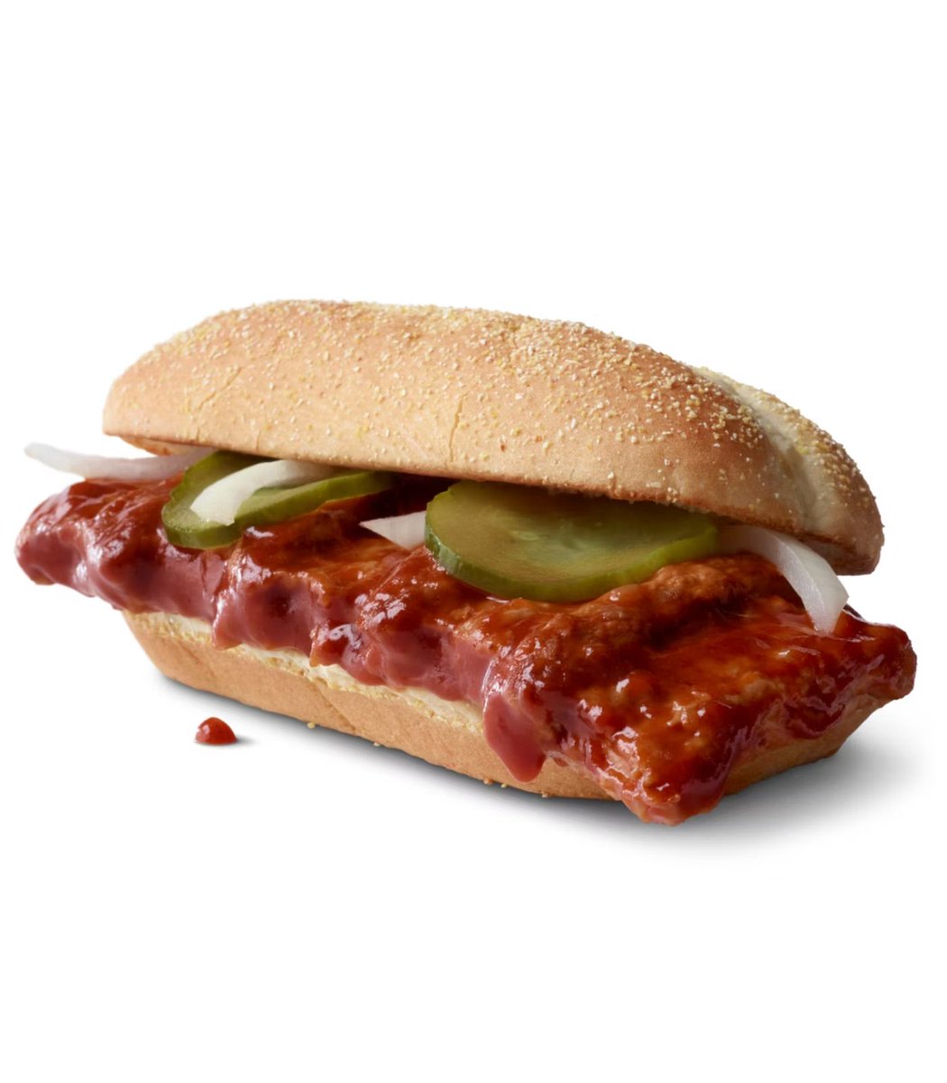 McDonald's is bringing back the McRib for a limited time on November 11 in the US