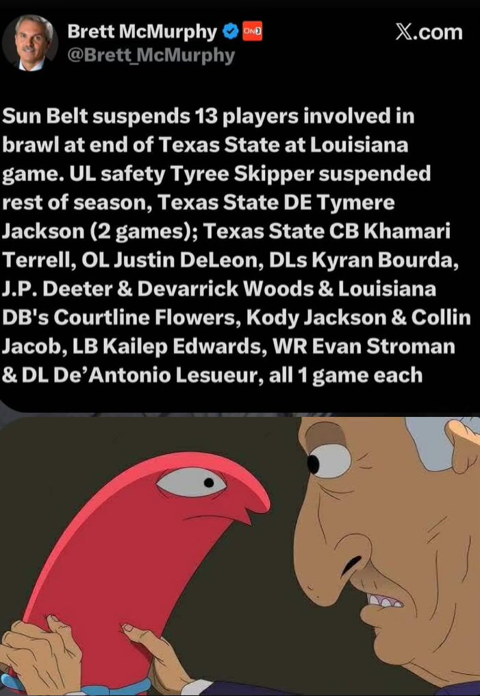 JBrunssen's tweet photo. Welcome to 4-8 land SICKOS #TXST #WNOGB @Keff_C https://t.co/AtOkaymwDv