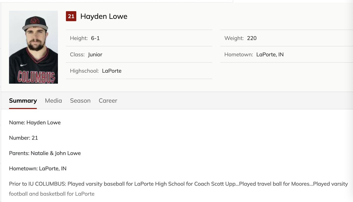 venetianblonde's tweet image. Hayden Lowe is on the @IUColumbus @IUCBASE
baseball team.  Any comments from the coach / AD Zach McClellan? Let's ask him; he's here:
@mcclellan_zach

 cc @IUCAthletics @columbusin @FOX59 @WTHRcom @IndyMayorJoe @GovBraun 

iuccrimsonpride.com/sports/basebal…

#AnimalAbuse #AnimalCruelty 

RT