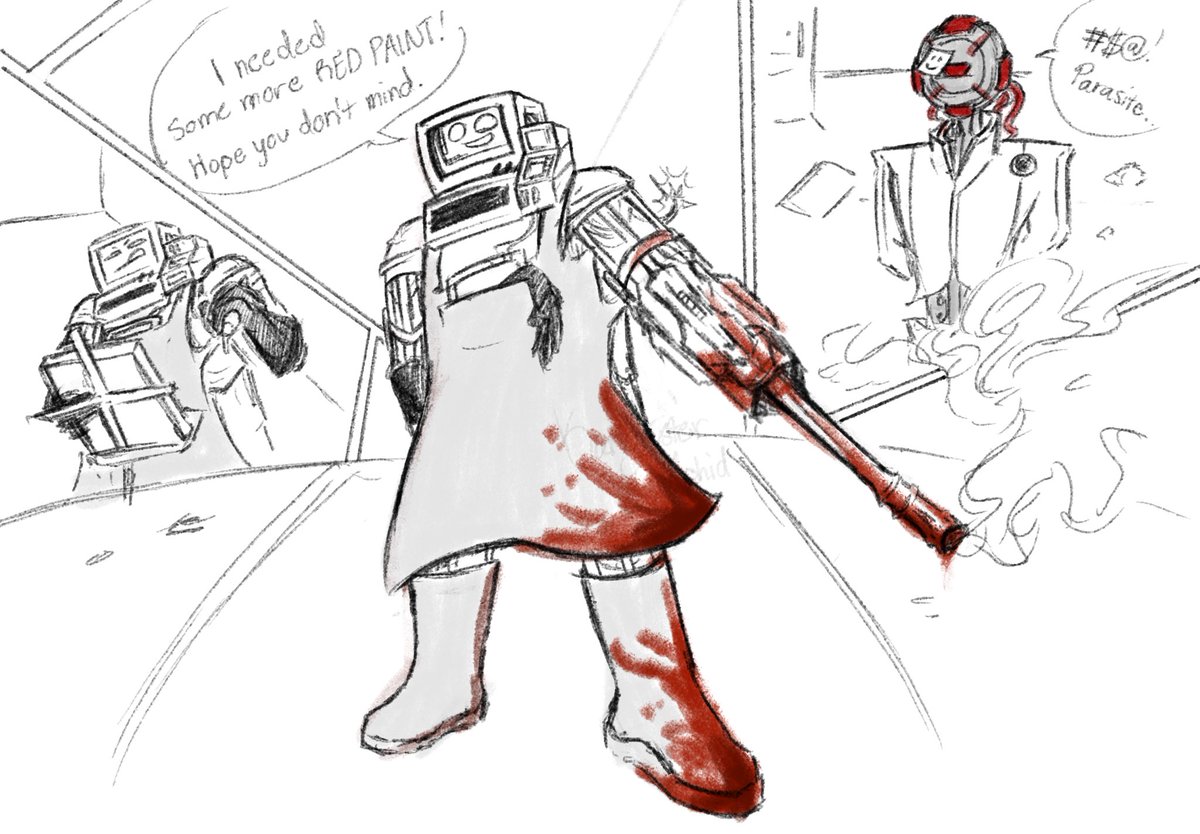 kungbuster_'s tweet image. HH PAINTER! 
I drew them digitally this time don’t shoot me dead please
#painterpressure