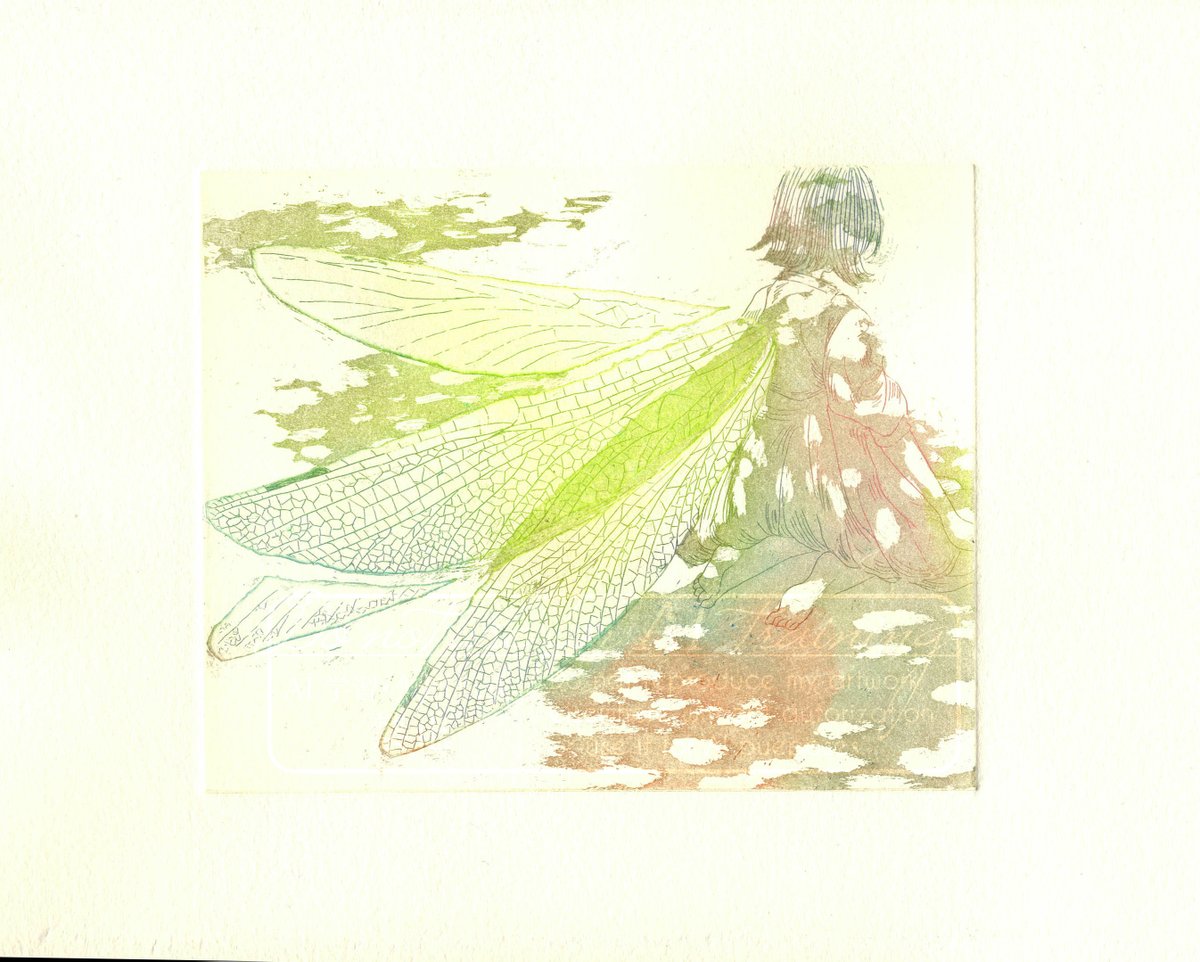 「銅版画」|渡邊 春菜のイラスト