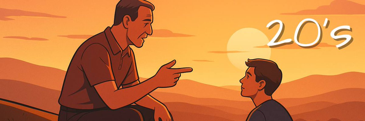 Advice for 20s

A viral CT trend on X where men in their 30s and 40s give life changing advice to those in their 20s is blowing up.

Themes include discipline, health, and rejecting the “normal” path.

x.com/i/trending/198…

5Jcea5g3S1nhn1Nc7hqZdEh1AxT381foyvNPg4wypump