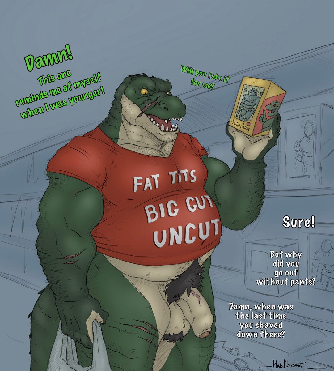 Shopping time with Amon🐊

Amon was born and raised as a savage in a swamp, he is not very familiar with the customs and habits of a normal city environment...