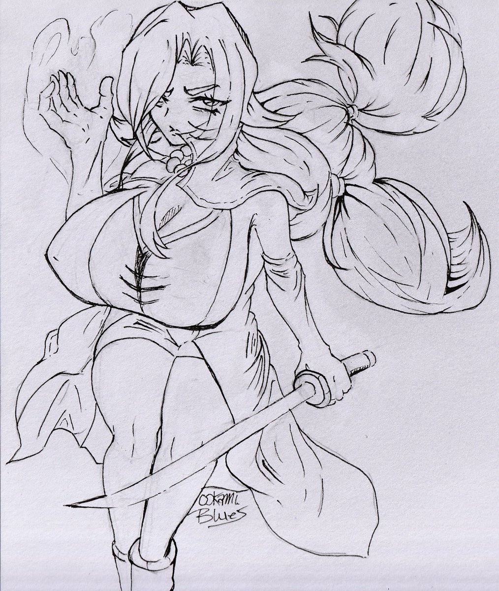 <a href="/Parnash121/">Parnash</a> OC (Aqua)
It is a Sketch, I will try to make her in color later. Yes this is not fat for once. Are you surprised? Maybe not...