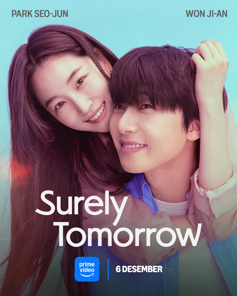 Takdir akan membawa mereka balik lagi ke permulaan ✨ #SurelyTomorrow, dibintangi #ParkSeoJun dan #WonJiAn tayang 6 Desember di Prime Video!