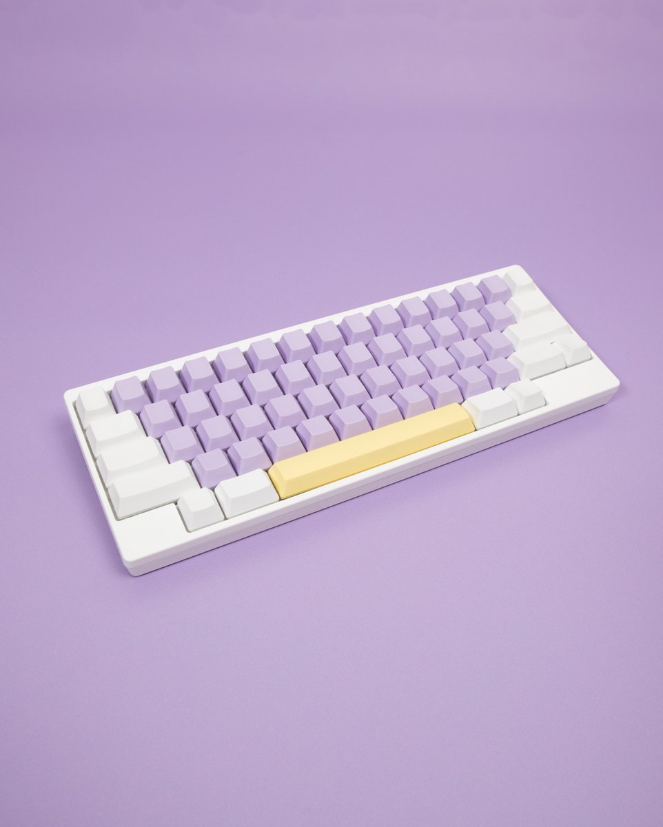 HHKB_US's tweet image. Wisteria with a touch of Dandelion and Snow.

Mix and match our color keycap sets to make your HHKB your own.

Show us your build -- we&apos;d love to see it💜🌼❄️

#MechanicalKeyboards #Keycaps
