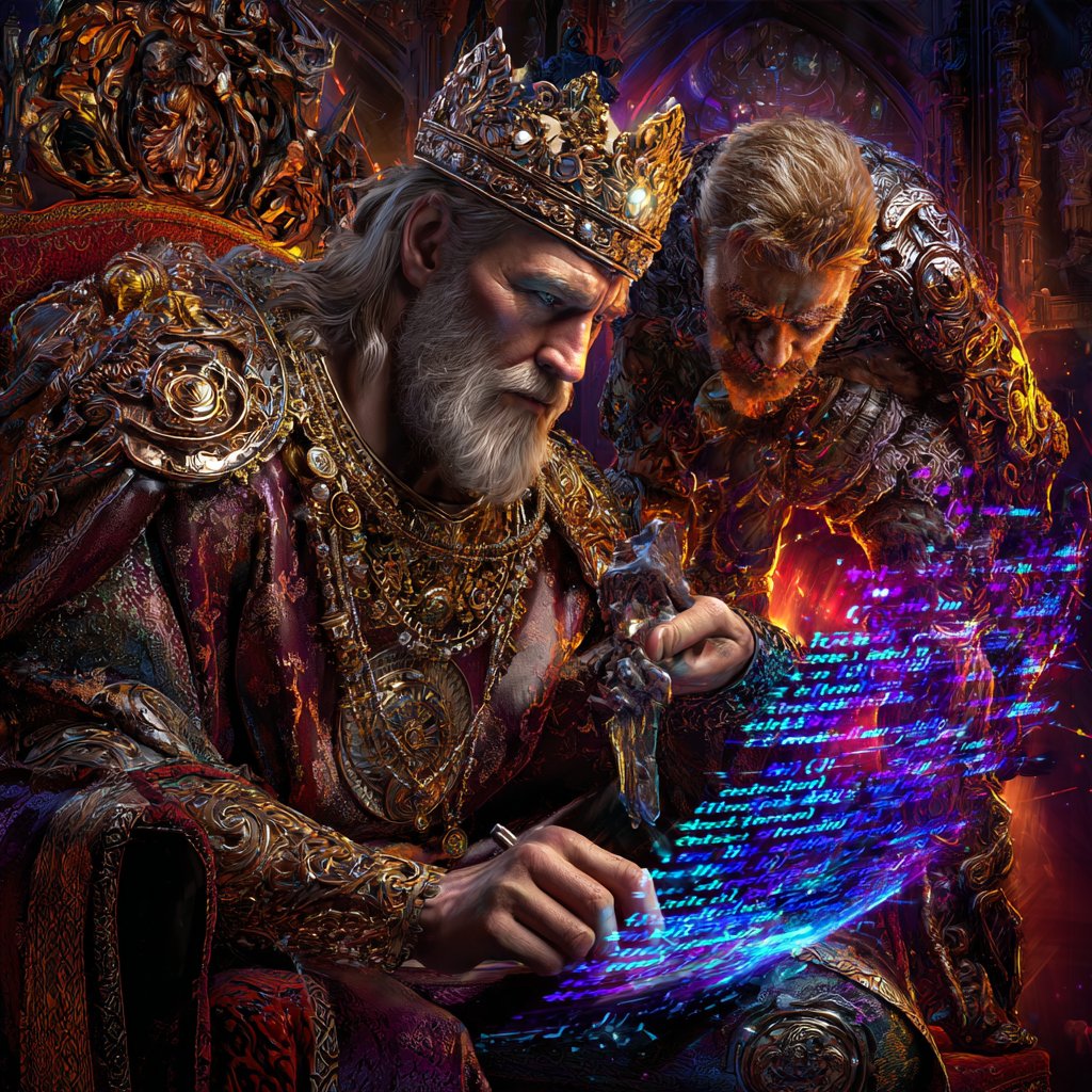 Our ancestors trusted kings because they had no ledgers.
We trust code because it doesn’t care who rules.