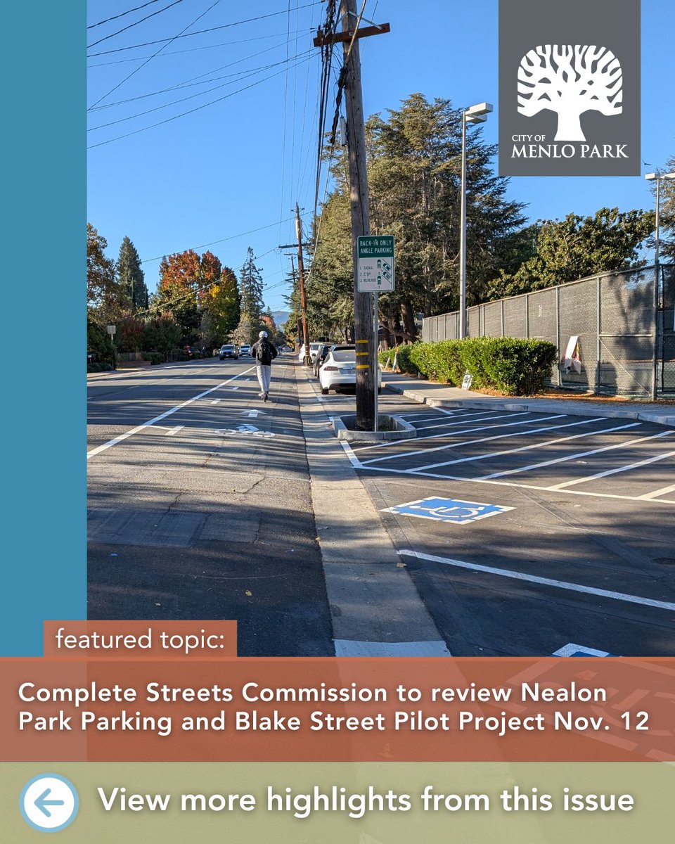 CityofMenloPark's tweet image. View this week’s #WeeklyDigest: publicinput.com/Email/j351155 and subscribe: publicinput.com/weeklydigest